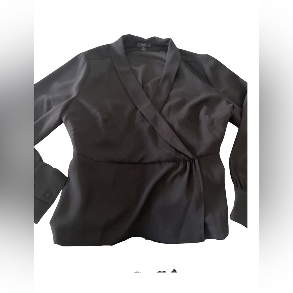Black jcrew blazer/top